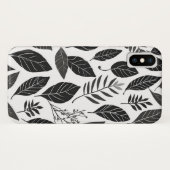 Coques Case-Mate iPhone Art feuille Boho (Dos (Horizontal))