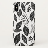 Coques Case-Mate iPhone Art feuille Boho (Dos)