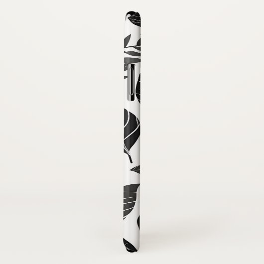 Coques Case-Mate iPhone Art feuille Boho (Dos/Droite)