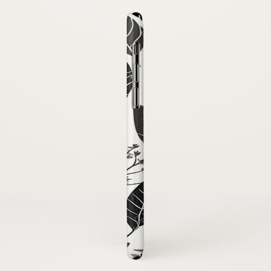 Coques Case-Mate iPhone Art feuille Boho (Dos/Gauche)