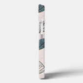 Coques Case-Mate iPhone Art feuille Boho (Verso / Gauche)