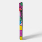 Coques Case-Mate iPhone Art Fleur Hippie Rétro (Verso / Gauche)