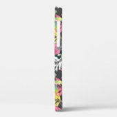 Coques Case-Mate iPhone Art Fleur Tropical : Motif original. (Verso / Gauche)