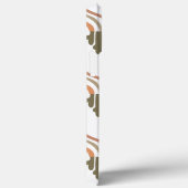 Coques Case-Mate iPhone Art floral abstrait (Verso / Droite)