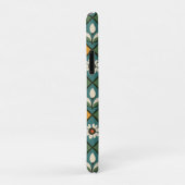 Coques Case-Mate iPhone Art Floral Africain (Dos/Droite)