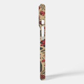 Coques Case-Mate iPhone Art floral de la tapisserie (Verso / Gauche)