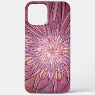 Case-Mate iPhone Case Art floral fractal moderne abstrait couleurs de ba