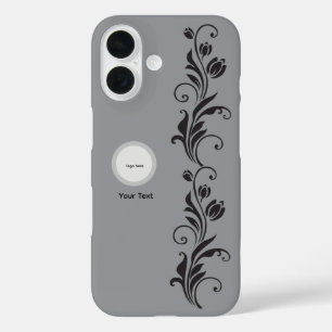 Coques iPhone 16 Art floral ornemental élégant