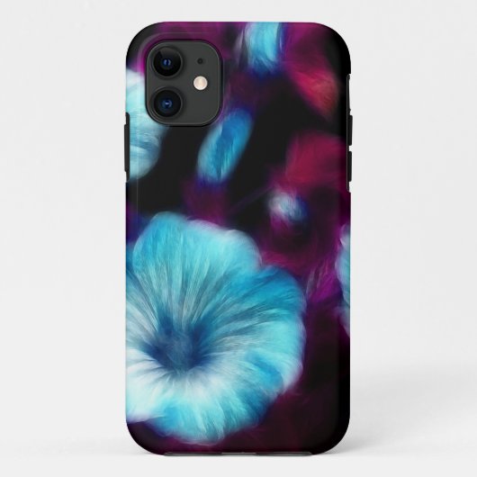 Coques Case-Mate iPhone Art floral - Petunias ésotériques (Dos)