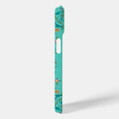 Coques Case-Mate iPhone Art Floral Vert Mehndi, Splendor Infini (Verso / Droite)