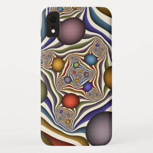 Case-Mate iPhone Case Art fractal abstrait moderne et coloré qui s'envol
