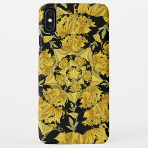 Case-Mate iPhone Case Art fractal azaléen jaune et noir