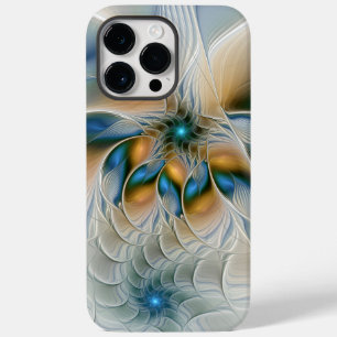 Coque Pour Pour iPhone 14 Pro Max Art Fractal De L'Imaginaire Abstrait En Plein Esso
