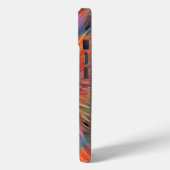Coques Case-Mate iPhone Art fractal Supernova Arc-en-ciel (Verso / Gauche)