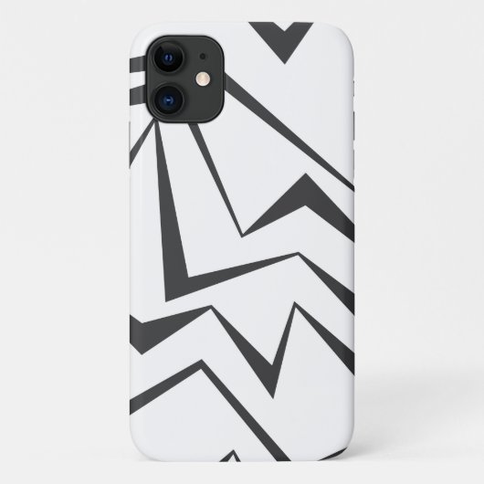 Coques Case-Mate iPhone Art graphique abstrait moderne, dynamique, simple (Dos)
