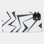 Coques Case-Mate iPhone Art graphique abstrait moderne, dynamique, simple (Dos (Horizontal))