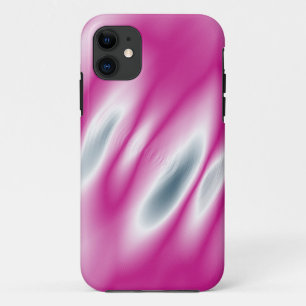 Coque iPhone 11 Art graphique de peinture rose