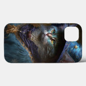 Coques Case-Mate iPhone Art Imaginaire Chat Witch (Verso (horizontal))