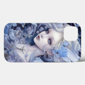 Coques Case-Mate iPhone Art Imaginaire Fairy Bleu (Verso (horizontal))