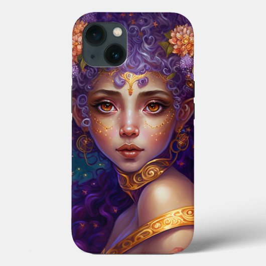 Coques Case-Mate iPhone Art Imaginaire Fée Elfe Violet (Verso)