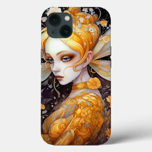 Case-Mate iPhone Case Art Imaginaire Fée Jaune Cute