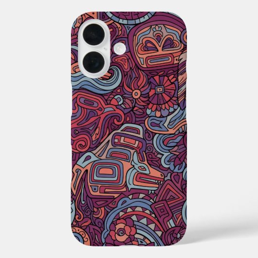 Coques Case-Mate iPhone Art indien Cherokee traditionnel (Verso)