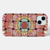 Coques Case-Mate iPhone Art inspiré par l'Afrique Imprimé- Design géométri (Verso (horizontal))