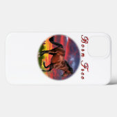 Coques Case-Mate iPhone Art libre né de cheval (Verso (horizontal))