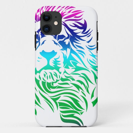 Coques Case-Mate iPhone Art Lion (Dos)