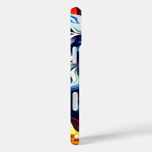 Coques Case-Mate iPhone Art Lion (Verso / Droite)