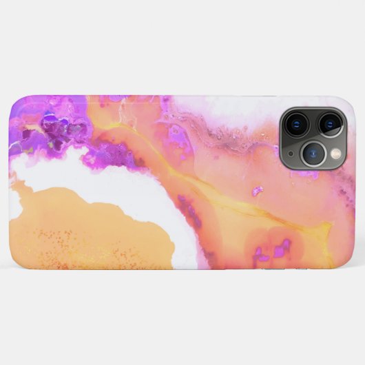 Coques Case-Mate iPhone Art Liquide Abstrait Fille Moderne (Dos (Horizontal))