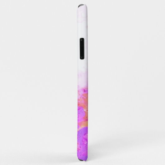 Coques Case-Mate iPhone Art Liquide Abstrait Fille Moderne (Dos/Droite)