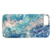 Coques Case-Mate iPhone Art liquide océanique (Dos (Horizontal))