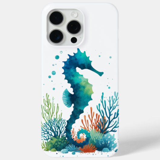 Coques Case-Mate iPhone art marin/de plage/côtier hippique (Verso)