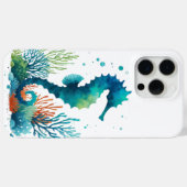 Coques Case-Mate iPhone art marin/de plage/côtier hippique (Verso (horizontal))