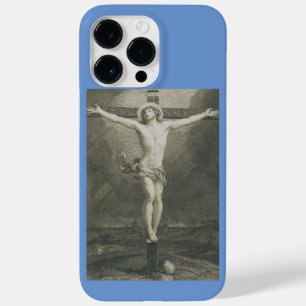 Coque Pour Pour iPhone 14 Pro Max Art minimaliste de la Crucifixion Monomatique