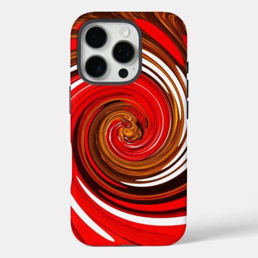 Coques Case-Mate iPhone Art mixte rouge (Verso)