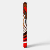 Coques Case-Mate iPhone Art mixte rouge (Verso / Gauche)