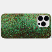 Coques Case-Mate iPhone Art moderne Fractal Cool Green Sparkle Parties sci (Verso (horizontal))