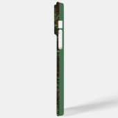 Coques Case-Mate iPhone Art moderne Fractal Cool Green Sparkle Parties sci (Verso / Gauche)