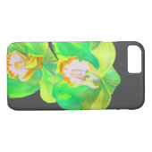 Coques Case-Mate iPhone Art moderne moderne orchidée (Dos (Horizontal))