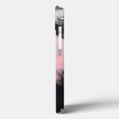 Coques Case-Mate iPhone Art moderne rose gris noir Abstrait (Verso / Gauche)