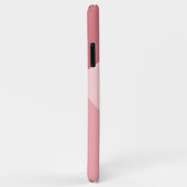 Coques Case-Mate iPhone Art Mood Peach Rose Pink Lumière (Dos/Droite)