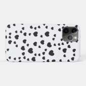 Coques Case-Mate iPhone Art Motif Black & White Heart (Dos (Horizontal))