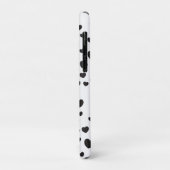 Coques Case-Mate iPhone Art Motif Black & White Heart (Dos/Gauche)