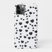 Coques Case-Mate iPhone Art Motif Black & White Heart (Dos)