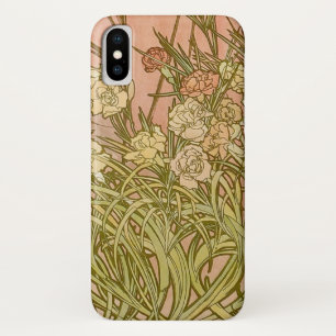 Case-Mate iPhone Case Art Nouveau Alphonse Mucha Fleurs de carnation flo