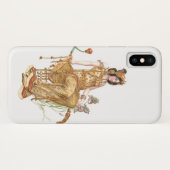 Coques Case-Mate iPhone Art Nouveau Beauté exotique d'Orient (Dos (Horizontal))