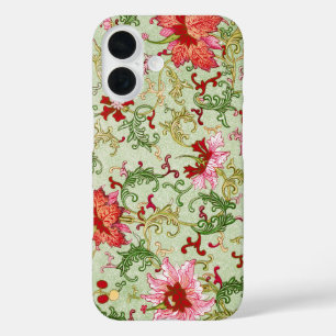 Coques iPhone 16 Art Nouveau Chinois Floral Vintage Chinoiserie