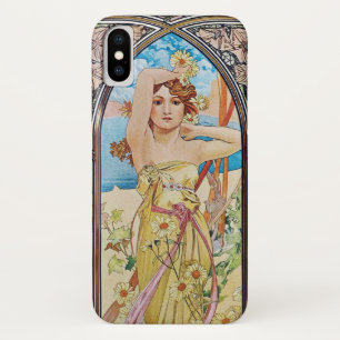 Coque Case-Mate Pour iPhone Art Nouveau d'aube d'Alphonse Mucha